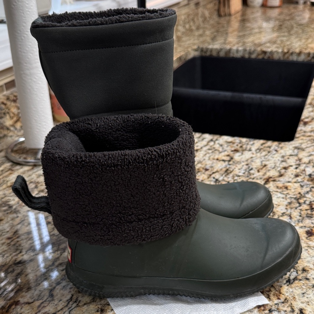 Hunter Black Winter & Rain Boots